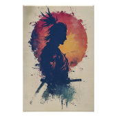 Samurai at Sunset ポスター (正面)