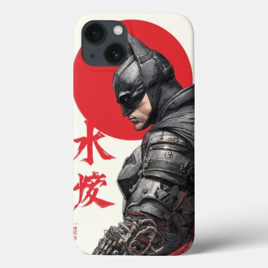 Samurai Batman: Dark Knight Bushido Art Case Case-Mate iPhoneケース (裏面)