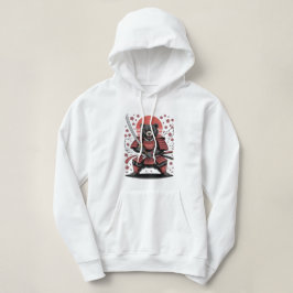 Samurai Bear Adult Pullover Hoodie パーカ