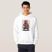 Samurai Bear Men's Hoodie パーカ (正面フル)