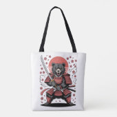 Samurai Bear Tote Bag トートバッグ (裏面)