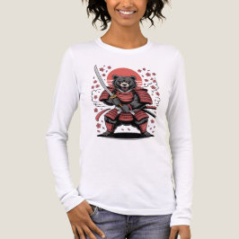 Samurai Bear  Tri-blend Long Sleeve Shirt トライブレンドＴシャツ