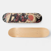 Samurai Bear warrior Skateboard スケートボード (横)