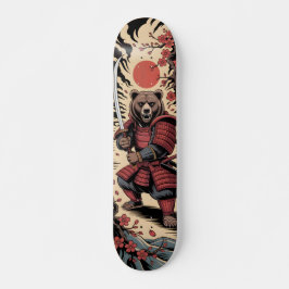 Samurai Bear warrior Skateboard スケートボード