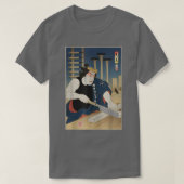 Samurai Carpenter 4 Wood Artisan Ukiyo-e Japanese  Tシャツ (デザイン正面)