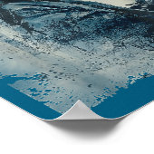 Samurai Cat Japanese Art Anime Men Women Kids Grap ポスター (角)