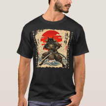 Samurai Cat  Japanese cat Warrior anime cat Japane