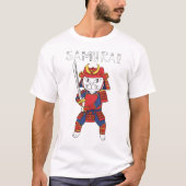 SAMURAI CAT Tシャツ (正面)