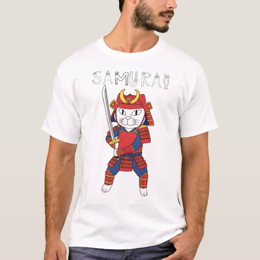 SAMURAI CAT Tシャツ (正面)
