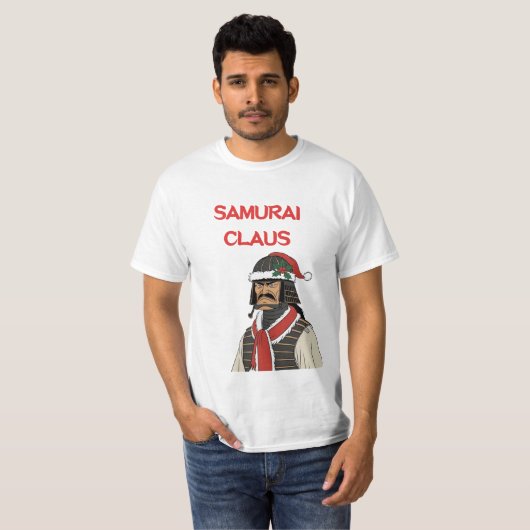 Samurai Claus Tシャツ (正面フル)