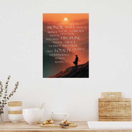 Samurai Code: The Bushido Way ポスター (キッチン)