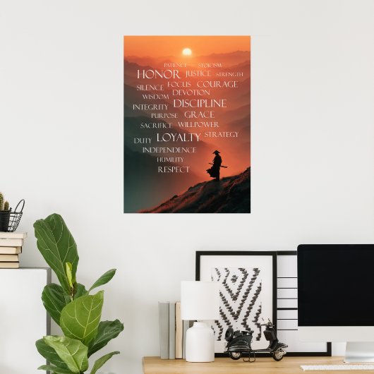 Samurai Code: The Bushido Way ポスター (ホームオフィス)