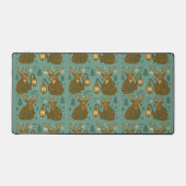 Samurai Deer with Gaming Lantern  デスクマット (正面)