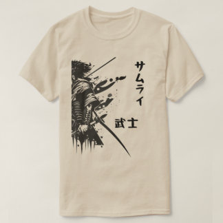 Samurai Design サムライ Tシャツ