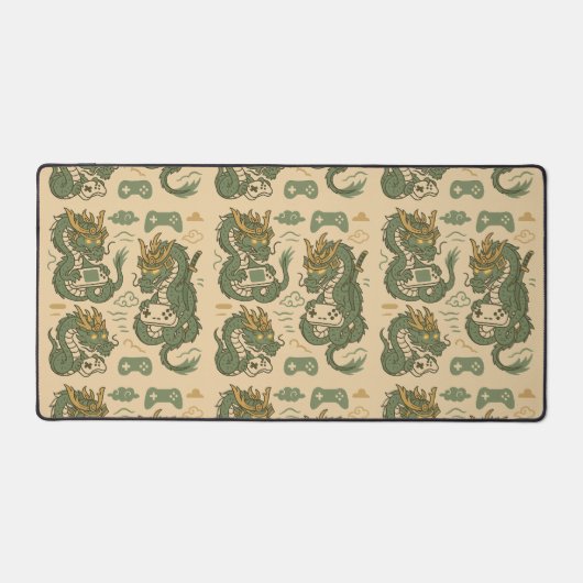 Samurai Dragon Gaming  デスクマット (正面)