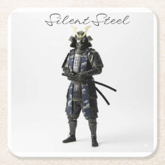 Samurai drink coaster スクエアペーパーコースター