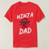 Samurai - Father Ninja Dad T-Shirt Copy Copy Copy  Tシャツ (デザイン正面)