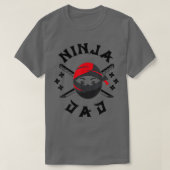 Samurai - Father Ninja Dad T-Shirt Copy Copy Copy Tシャツ (デザイン正面)