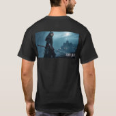 Samurai Feudal Warrior 1X00012 Tシャツ (裏面)