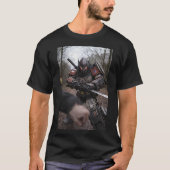 Samurai Feudal Warrior 1X00014 Tシャツ (正面)