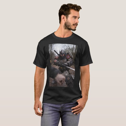 Samurai Feudal Warrior 1X00014 Tシャツ (正面フル)