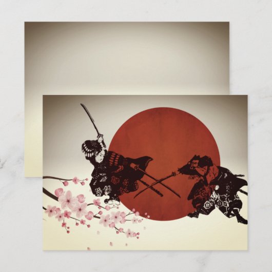 Samurai Fight シーズンポストカード (正面/裏面)