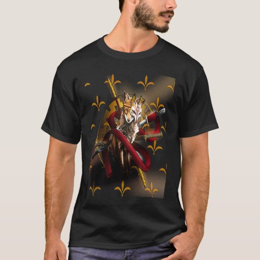Samurai Fox Tシャツ (正面)