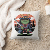 Samurai Frog クッション (ブランケット)