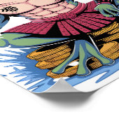 Samurai Frog Warrior art ポスター (角)