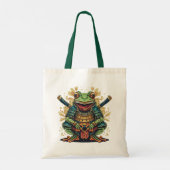 Samurai frog warrior Budget Tote トートバッグ (裏面)