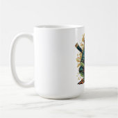 Samurai frog warrior Classic Mug コーヒーマグカップ (左)