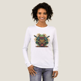 Samurai frog warrior Tri-blend Long Sleeve Shirt トライブレンドＴシャツ