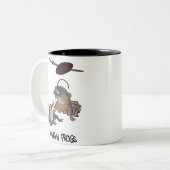 SAMURAI FROGS SCENE #1 ツートーンマグカップ (正面左)
