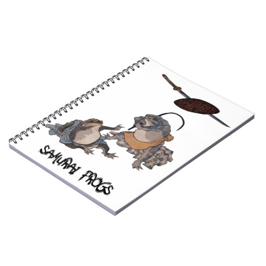 SAMURAI FROGS SCENE #1 ノートブック (左側)