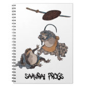 SAMURAI FROGS SCENE #1 ノートブック (正面)