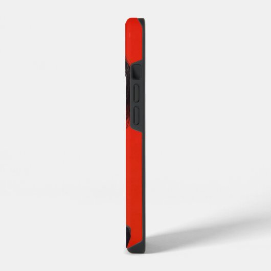 samurai girl  iPhoneケース (左側面)