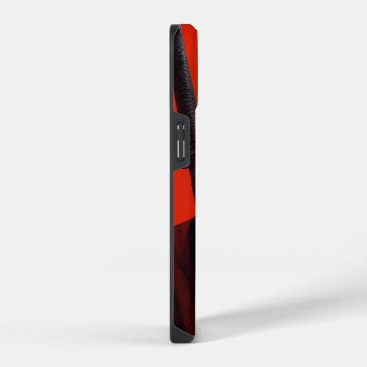 samurai girl  iPhoneケース (右側面)