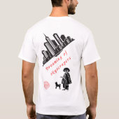 samurai in america tシャツ (裏面)