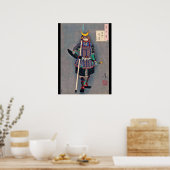 Samurai in Armor, Tsukioka Yoshitoshi ポスター (キッチン)