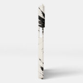 Samurai Ink Art – Coque iPhone Guerrier avec Ailes iPhoneケース (右側面)