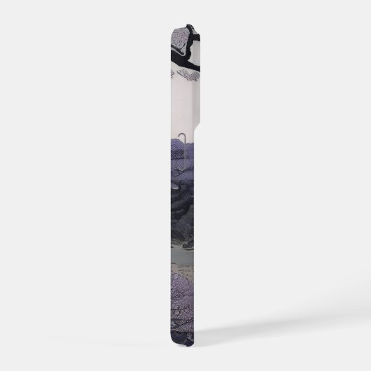 Samurai iPhone 15 Case Mount Fuji Japanese Art iPhoneケース (右側面)