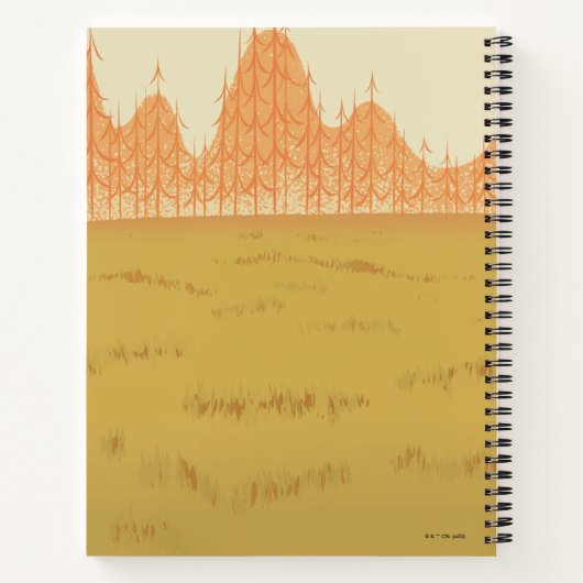 Samurai Jack Drawing Sword ノートブック (裏面)