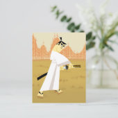 Samurai Jack Drawing Sword ポストカード (スタンド正面)