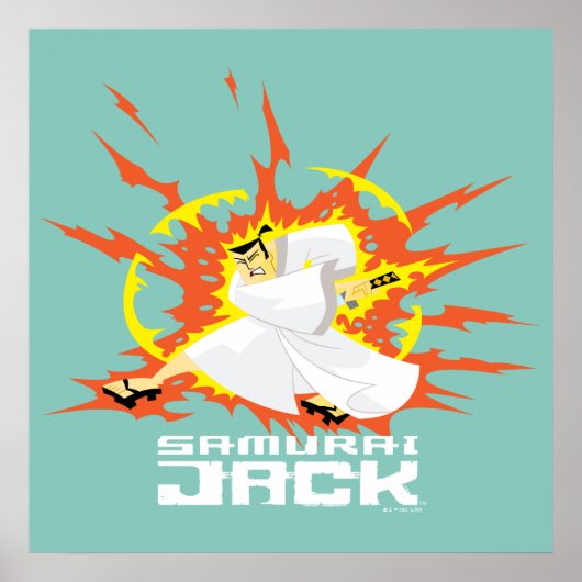 Samurai Jack Energy Graphic ポスター (正面)