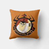 Samurai Jack In Aku Futuristic Frame クッション (裏面)