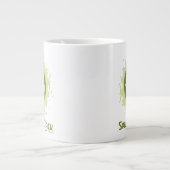 Samurai Jack Leaping Graphic ジャンボコーヒーマグカップ (正面)