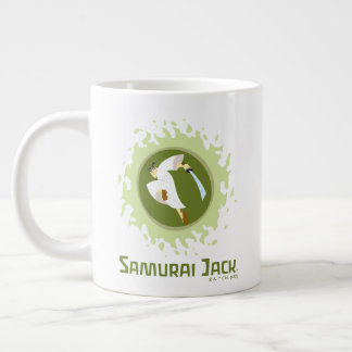 Samurai Jack Leaping Graphic ジャンボコーヒーマグカップ