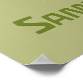 Samurai Jack Leaping Graphic ポスター (角)