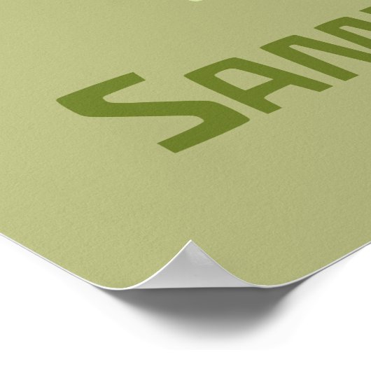 Samurai Jack Leaping Graphic ポスター (角)