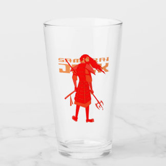 Samurai Jack Red Warrior Graphic タンブラーグラス